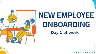 New employee onboarding series - Day 1 at work