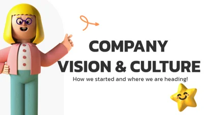 New employee onboarding series - Company vision and culture
