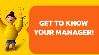 New employee onboarding series - Get to know your Manager!