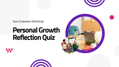 Personal Growth Reflection Quiz