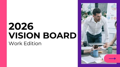 2026 Vision Board: Work Edition