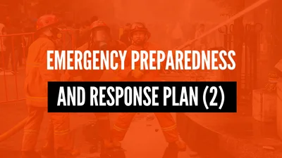 Emergency preparedness and response plan (Part 2)