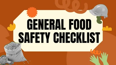 General Food Safety Checklist