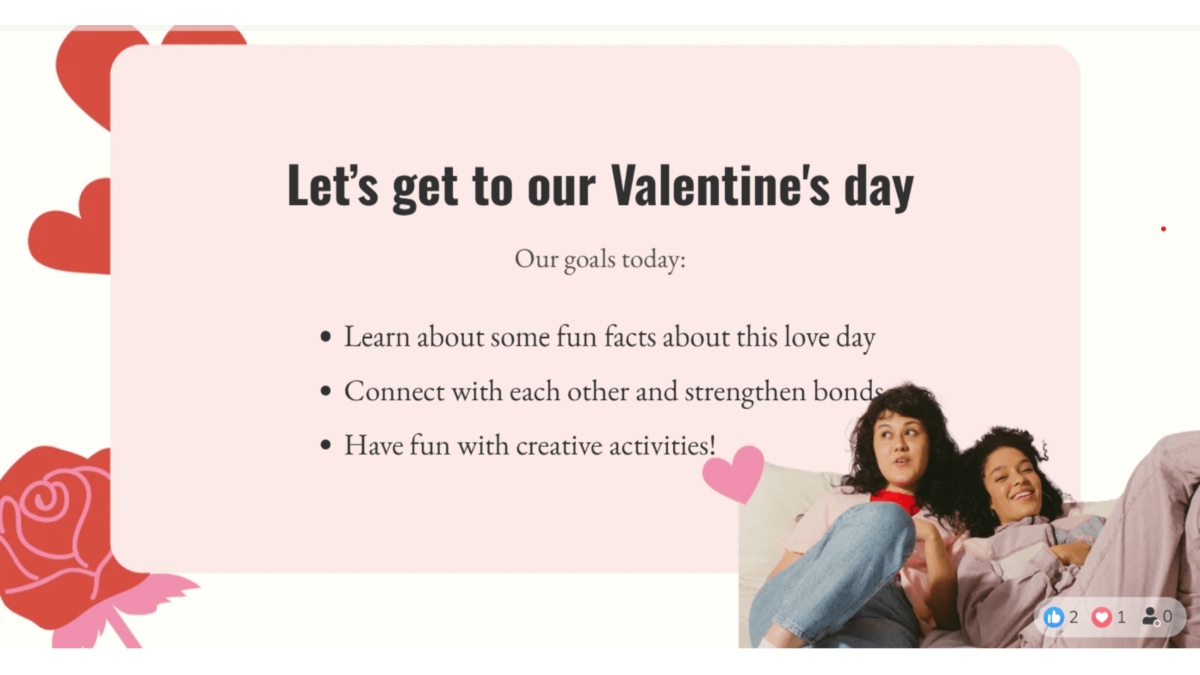 background presentation