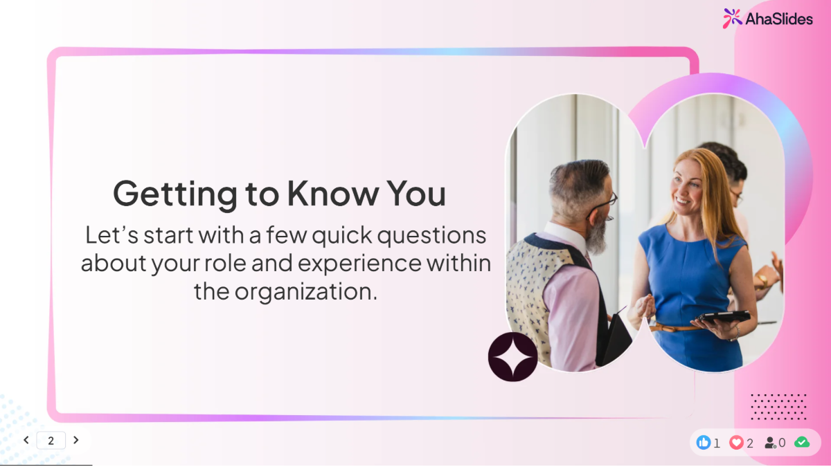 background presentation