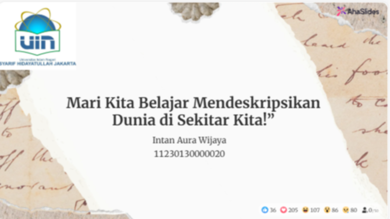 background presentation