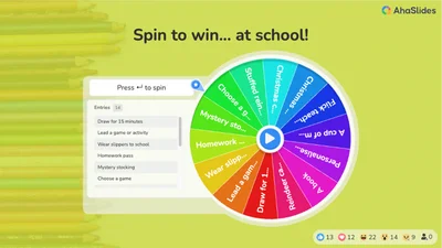 Christmas Giveaway Prize Wheels