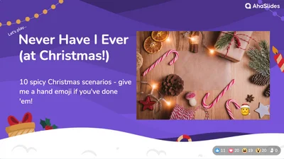 Never Have I Ever (at Christmas!)