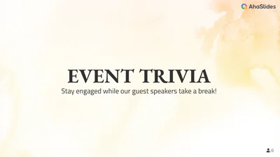 Event Trivia