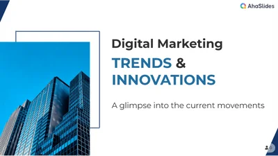 Digital Marketing Trends and Innovations