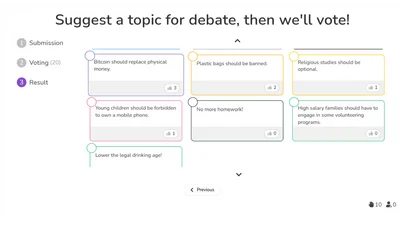 Class Debate Template