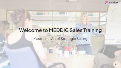 MEDDIC Sales Training