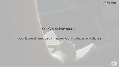 Company's new policy feedback