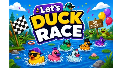 Duck Race - Let's find the winner!!!