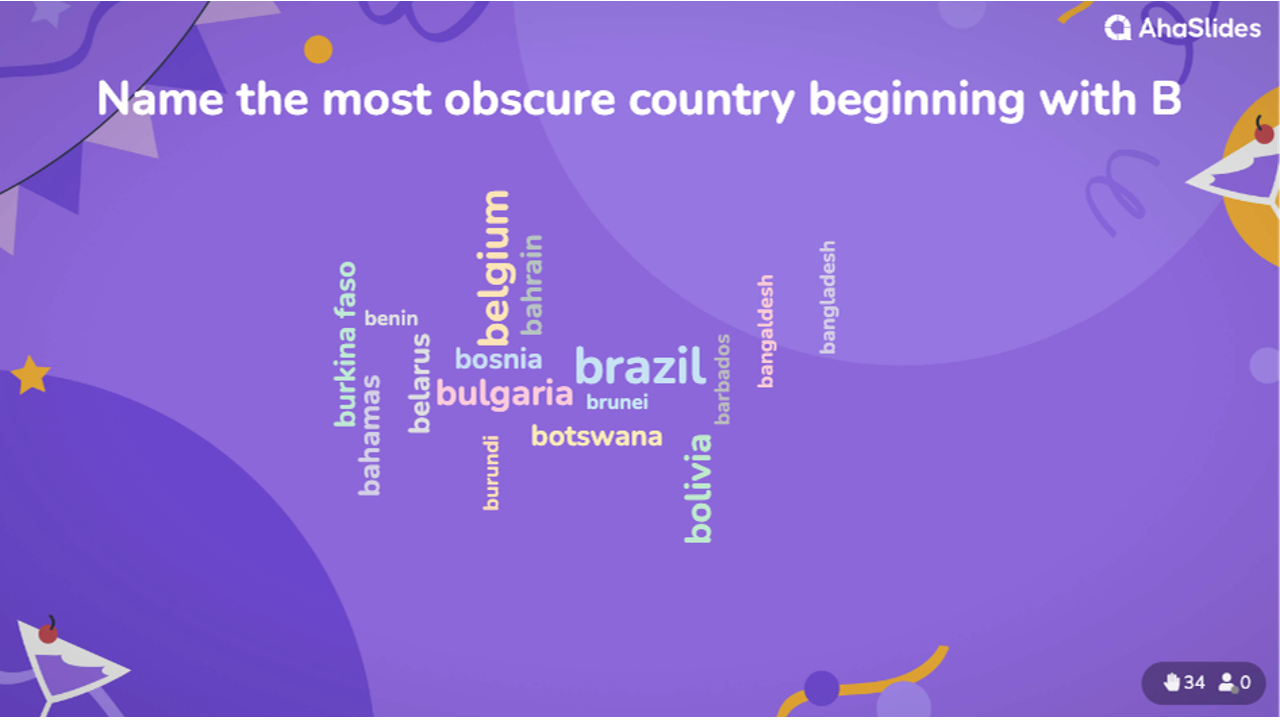 background presentation