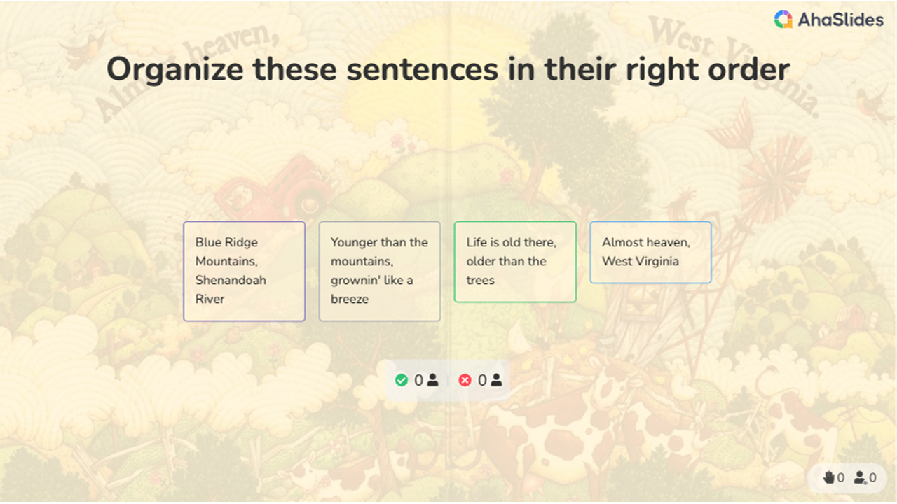 background presentation