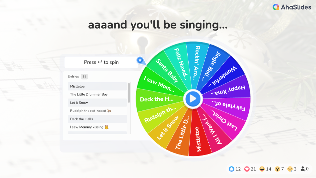 background presentation