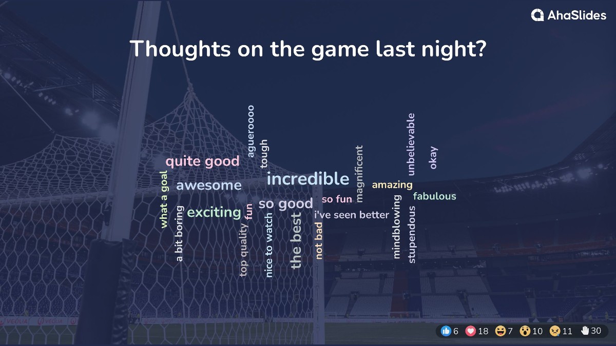 background presentation