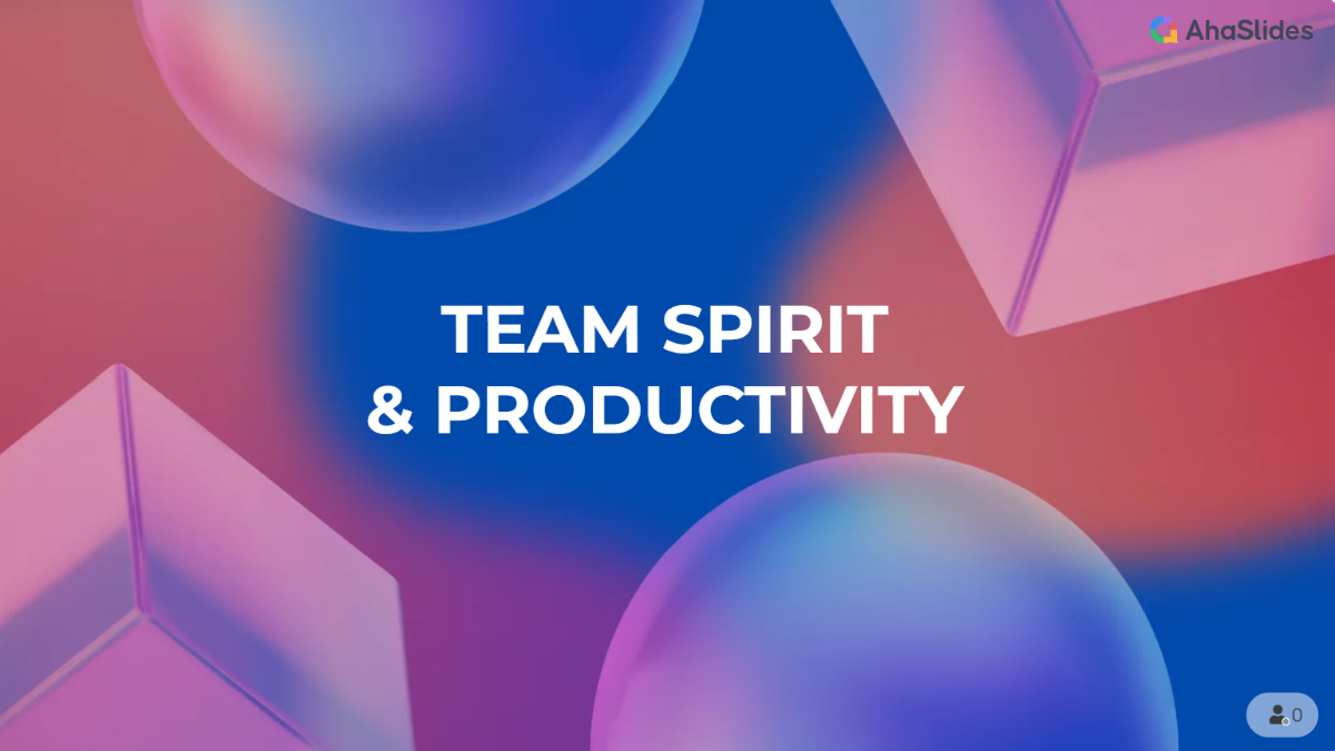 background presentation