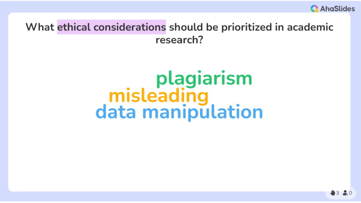 background presentation