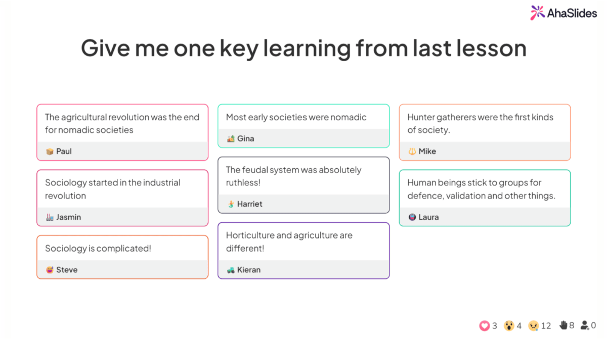 background presentation