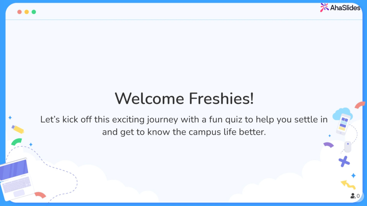 background presentation