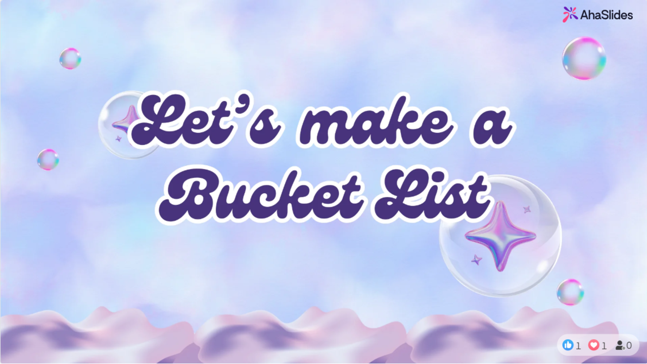 background presentation