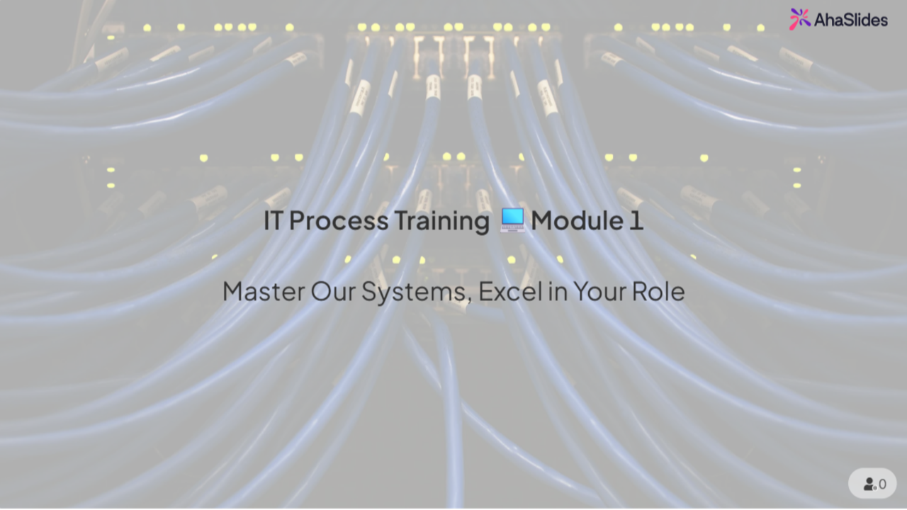 background presentation