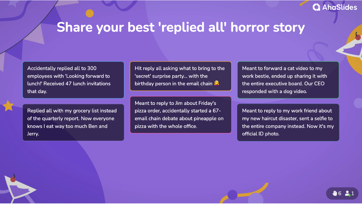 background presentation